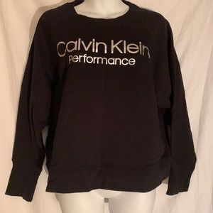 CALVIN KLEIN big logo crew sweatshirt